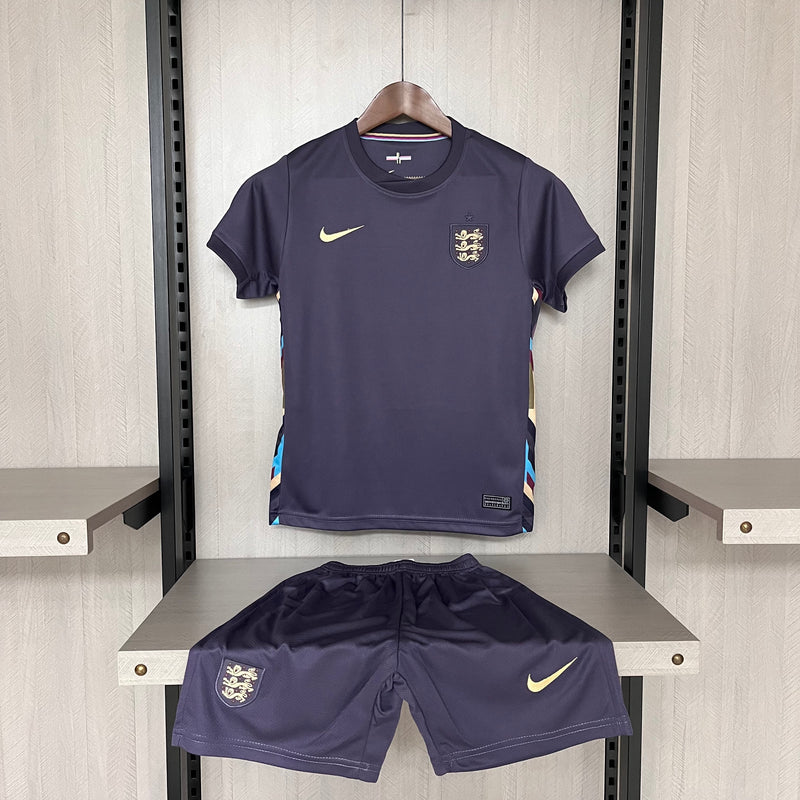 Conjunto Infantil Inglaterra Away ll 24/25 - Azul