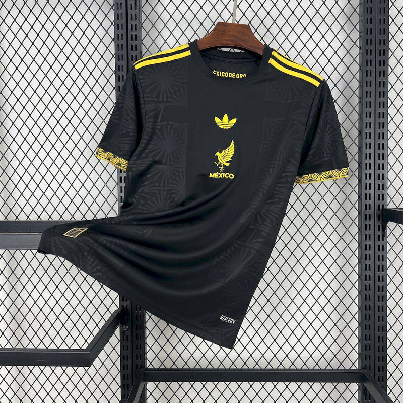 Camisa Seleção México Home l 25/26 - Preta