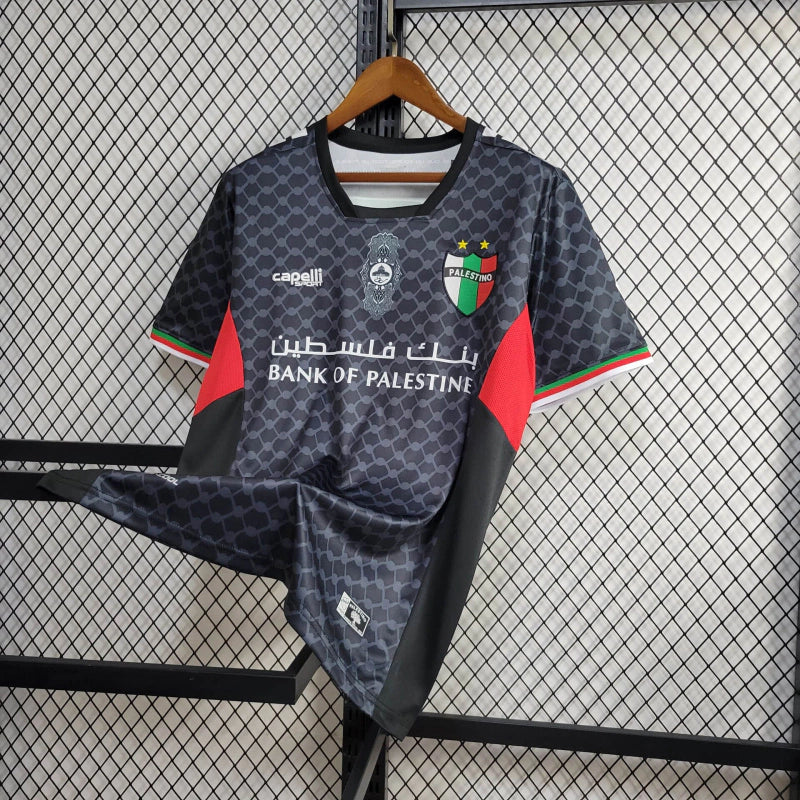 Camisa Palestino Away ll 24/25 - Preta