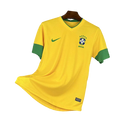 Camisa Seleção Brasileira Retrô 2012 - Amarela