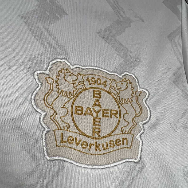 Camisa Bayer Leverkusen Away ll 24/25 Torcedor Masculino - Branco