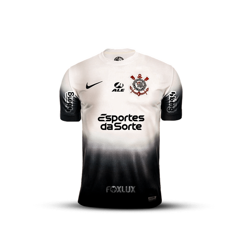 Camisa Corinthians Home l 24/25 - Versão Jogador Todos os Patrocínios