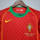 Camisa Portugal Retrô 2004 Vermelha e Verde - Nike