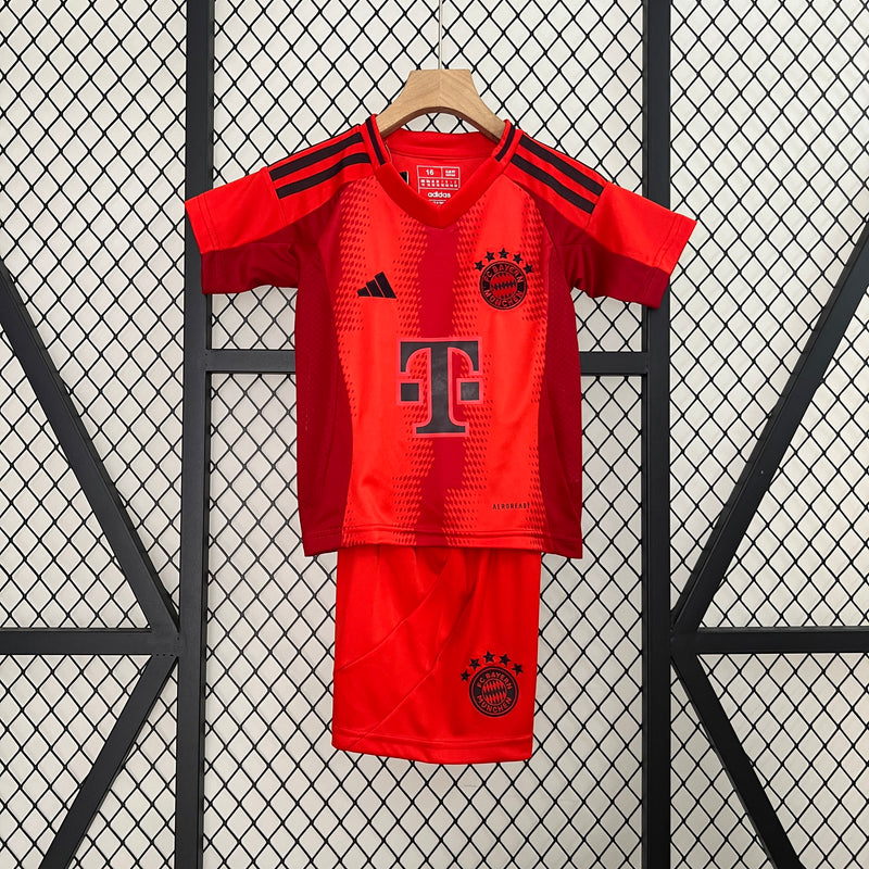 Kit Infantil Bayern Home 24/25 - Vermelho