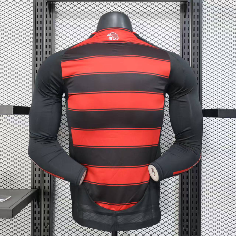 Camisa Flamengo Home l Manga Longa 25/26 - Versão Jogador