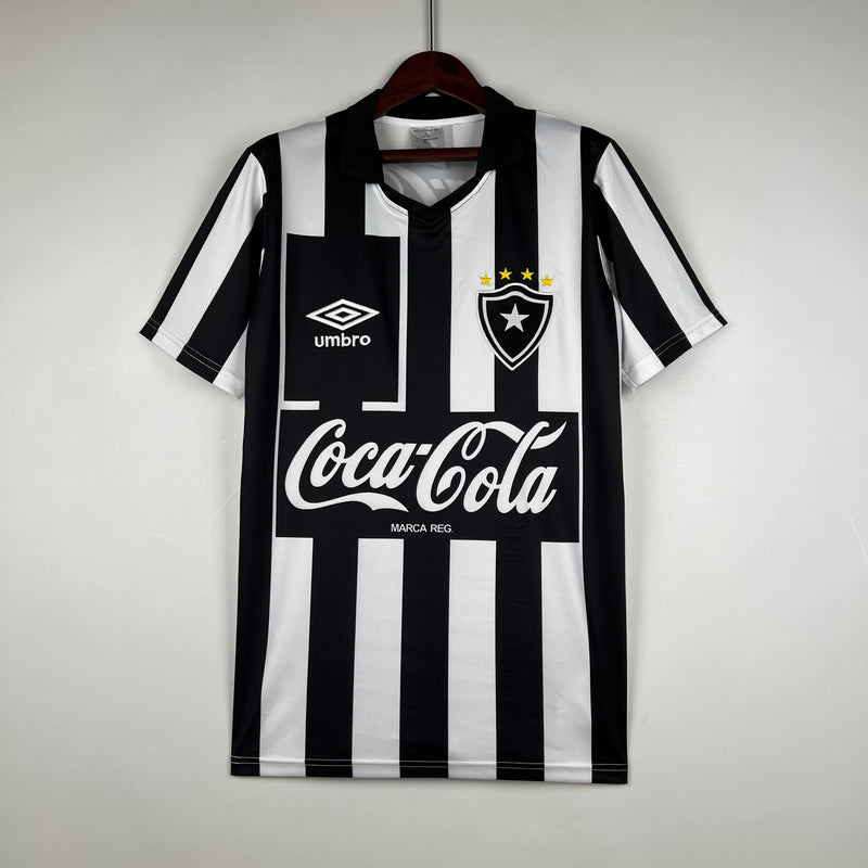 Camisa Botafogo Retrô 1992/93 - Preta e Branca