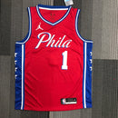 Philadelphia 76ers Statement Edition 20/21 - Masculina - Vermelha