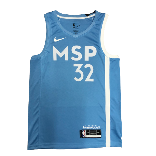 Minnesota Timberwolves Earned Edition 18/19 - Masculina - Branca