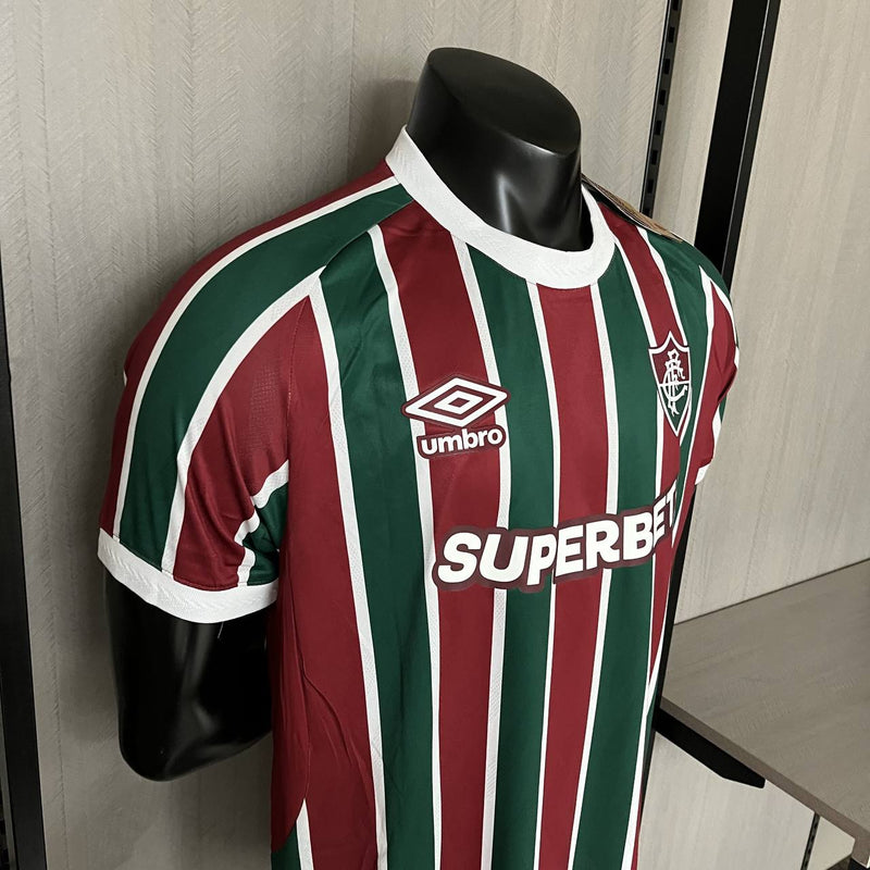 Camisa Fluminense Home l 25/26 - Versão Jogador - Tricolor