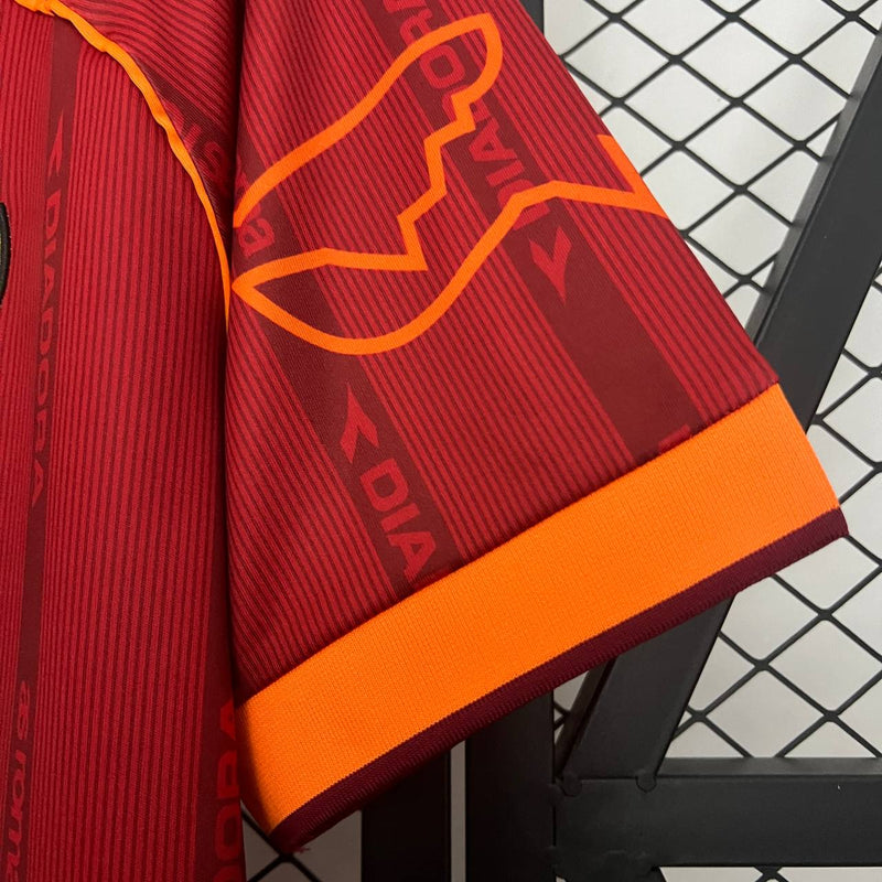 Camisa Roma Retrô 1999 - Vermelho