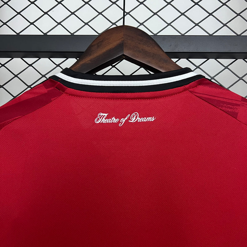 Camisa Manchester United Home l 25/26 - Vermelha