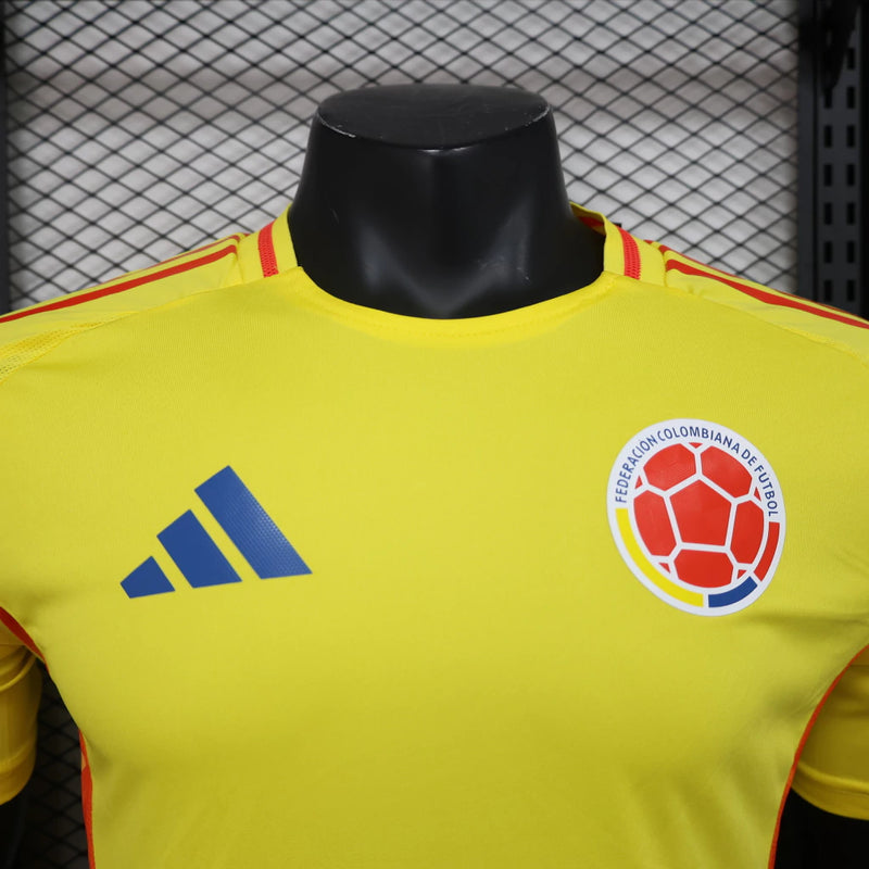 Camisa Seleção Colômbia 24/25 Jogador Masculino - Amarela