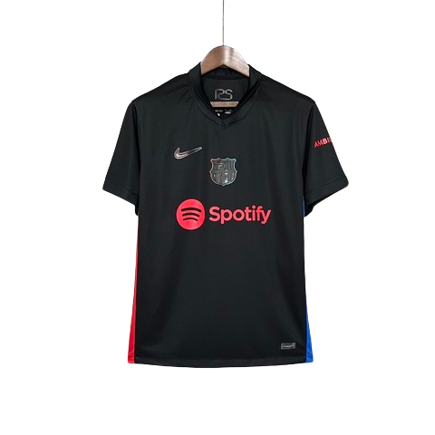 Camisa Barcelona Away ll Torcedor 24/25 - Preta