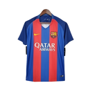 Camisa Barcelona Retrô 2016/2017 Azul e Vermelha - Nike