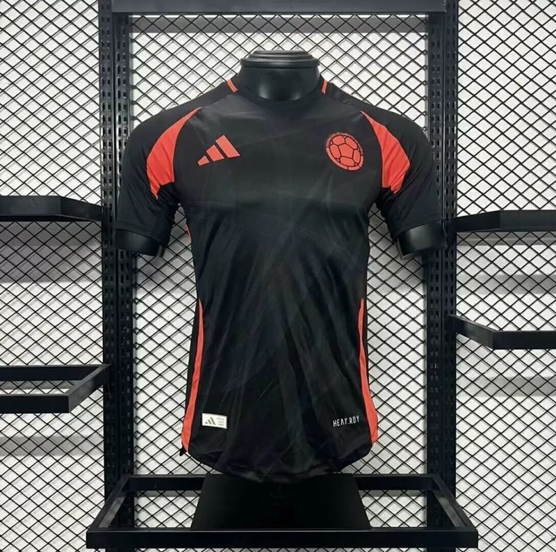 Camisa Seleção Colômbia 24/25 Jogador Masculino - Preta