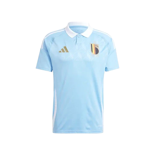 Camisa Bélgica Away 24/25 Torcedor Masculino - Azul celeste