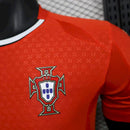 Camisa Portugal Home l 25/26 - Vermelha - Masculino Jogador