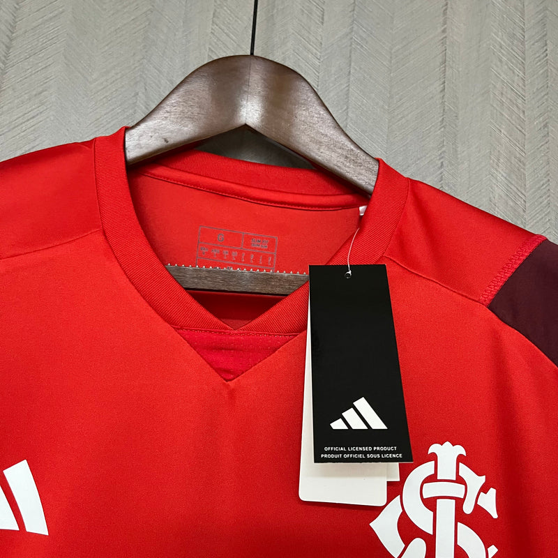 Camisa Internacional Uniforme de treino 24/25 Adidas - Vermelho