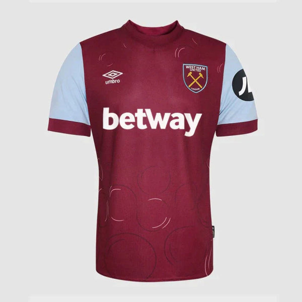 Camisa West Ham Home l 23/24 s/n° Torcedor Masculino