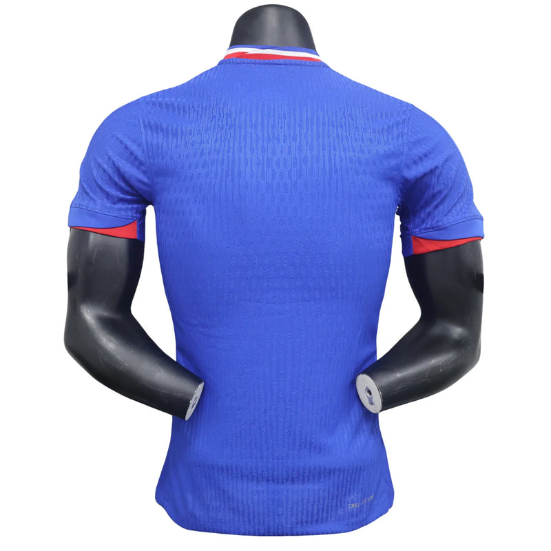 Camisa França Home l 24/25 Jogador Nike Masculino - Azul