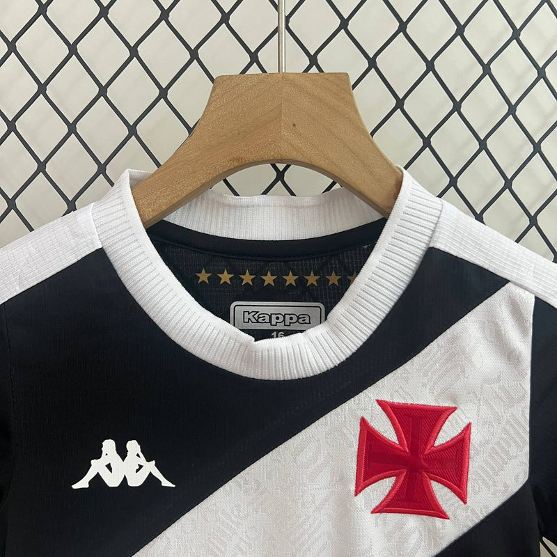 Kit Infantil Vasco Home l 24/25 - Preto