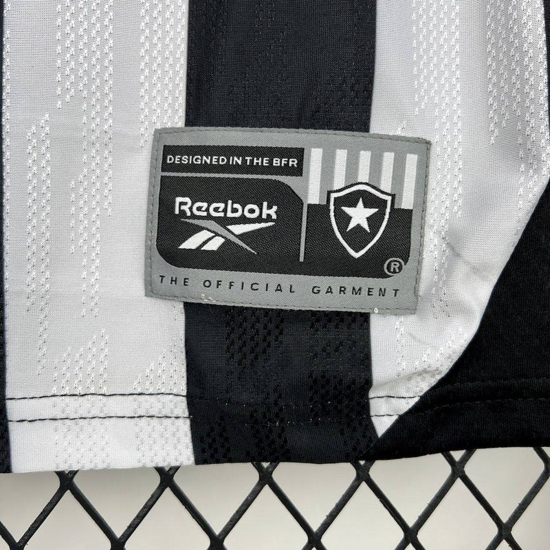 Camisa Botafogo Home l 25/26 - Preta e Branca