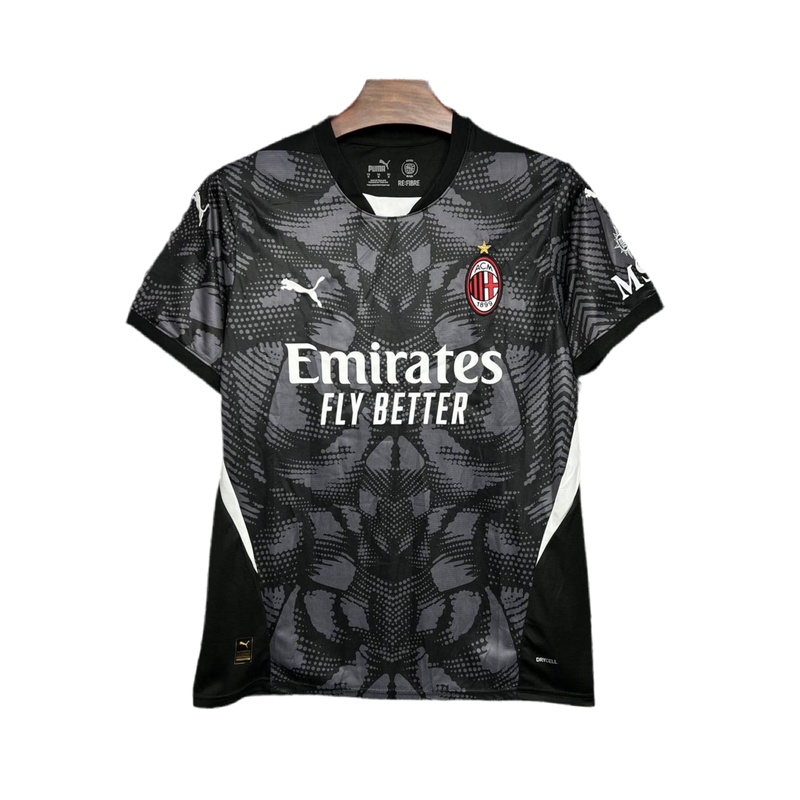 Camisa Milan 24/25 Goleiro - Torcedor - Preta