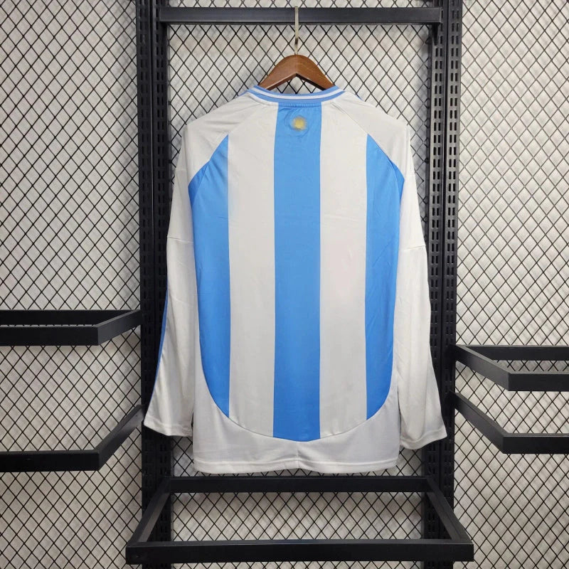 Camisa Manga Longa Argentina 2024/25 Adidas