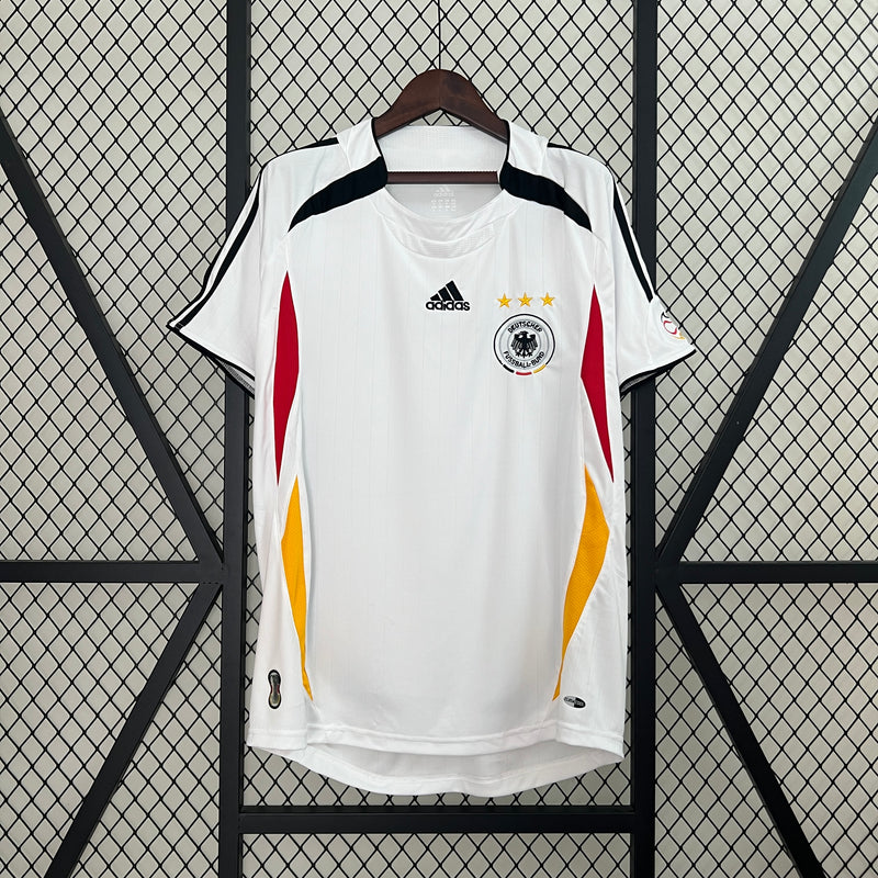 Camisa Seleção Alemanha Retrô 2006 - Branca