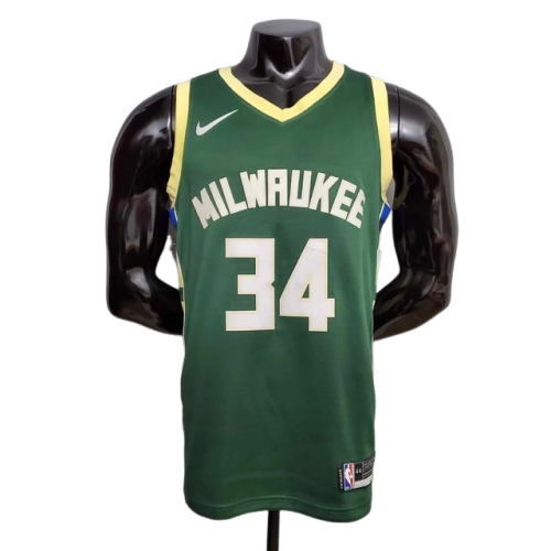 Regata Milwaukee Bucks Masculina - Verde