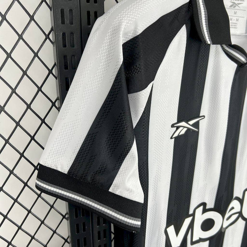 Camisa Botafogo Home l 25/26 - Preta e Branca