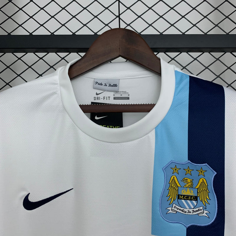 Camisa Manchester City Retrô 13/14 - Branca