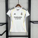 Camisa Real Madrid Home l 25/26 Torcedor Feminina - Branca