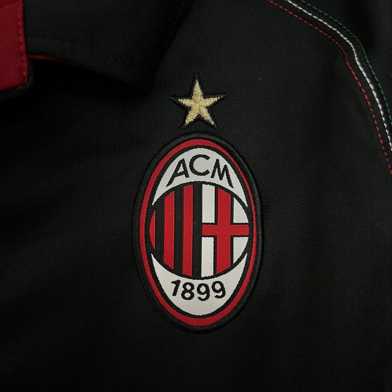 Camisa Milan Retrô 2011/2012 - Preta