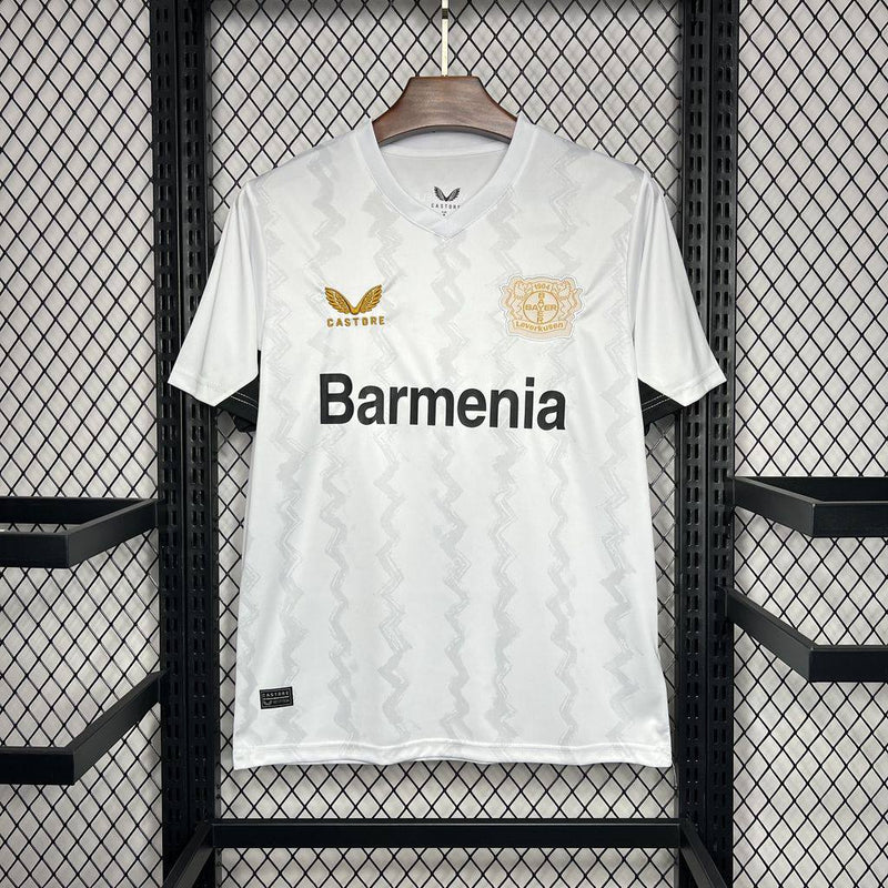 Camisa Bayer Leverkusen Away ll 24/25 Torcedor Masculino - Branco