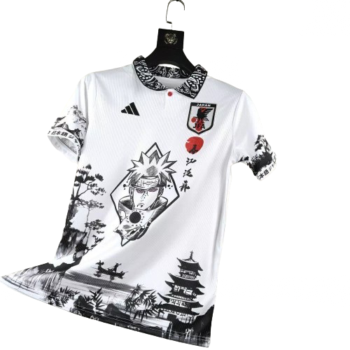 Camisa Japão Edição Naruto 2024 s/n° Torcedor Masculino - Branco