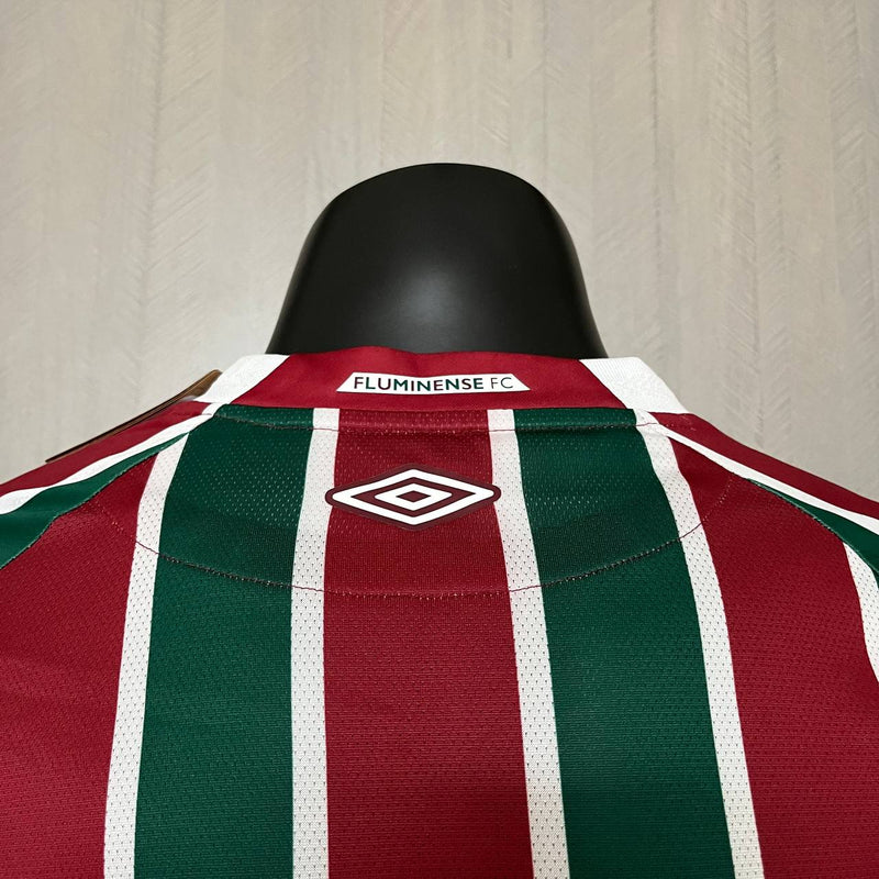 Camisa Fluminense Home l 25/26 - Versão Jogador - Tricolor