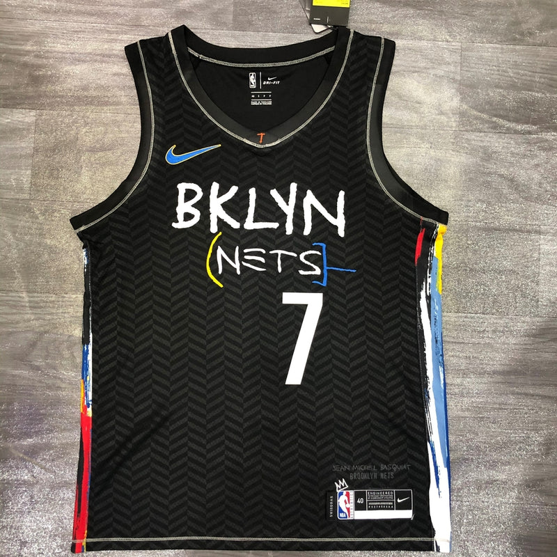 Brooklyn Nets City Edition 20/21 - Masculina - Preta