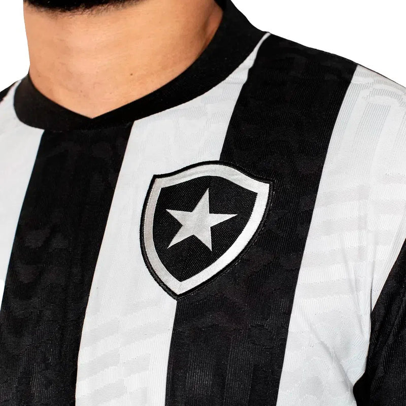 Camisa Oficial Botafogo I 23/24 Masculina Preto Branco