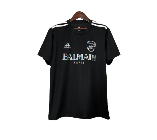 Camisa Arsenal 24/25 Adidas x Balmain - Preto