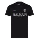 Camisa Barcelona x Balmain - 24/25 Torcedor - Preta