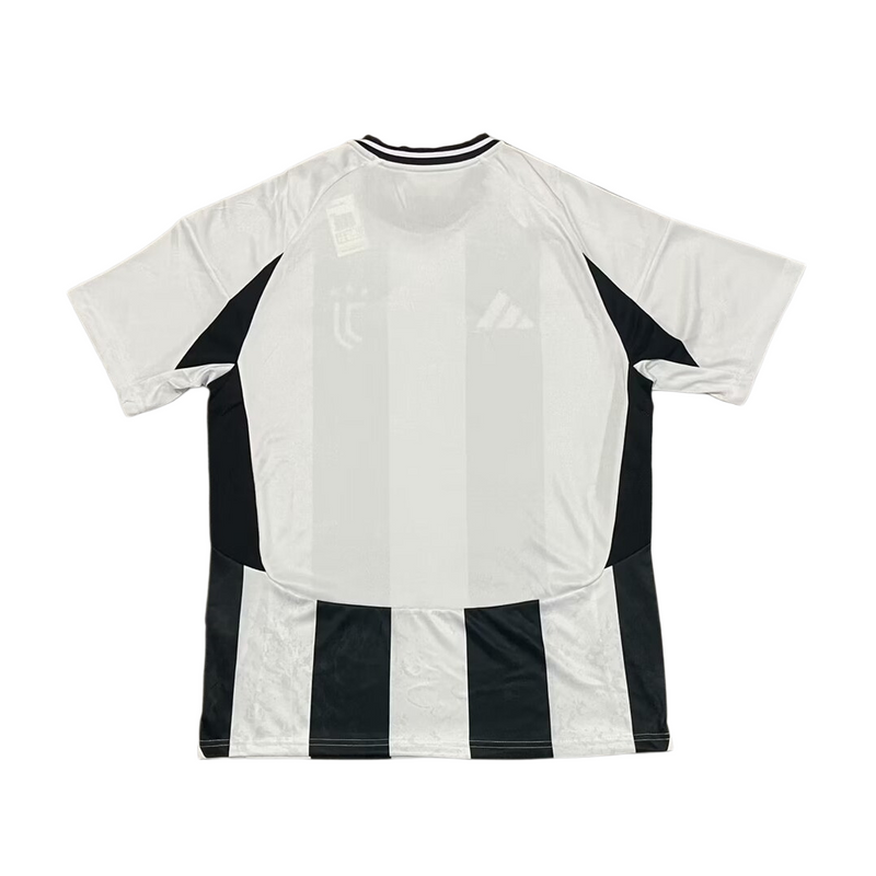 Camisa Juventus I Home Adidas Torcedor 2024/25 Masculino - Branco e Preto