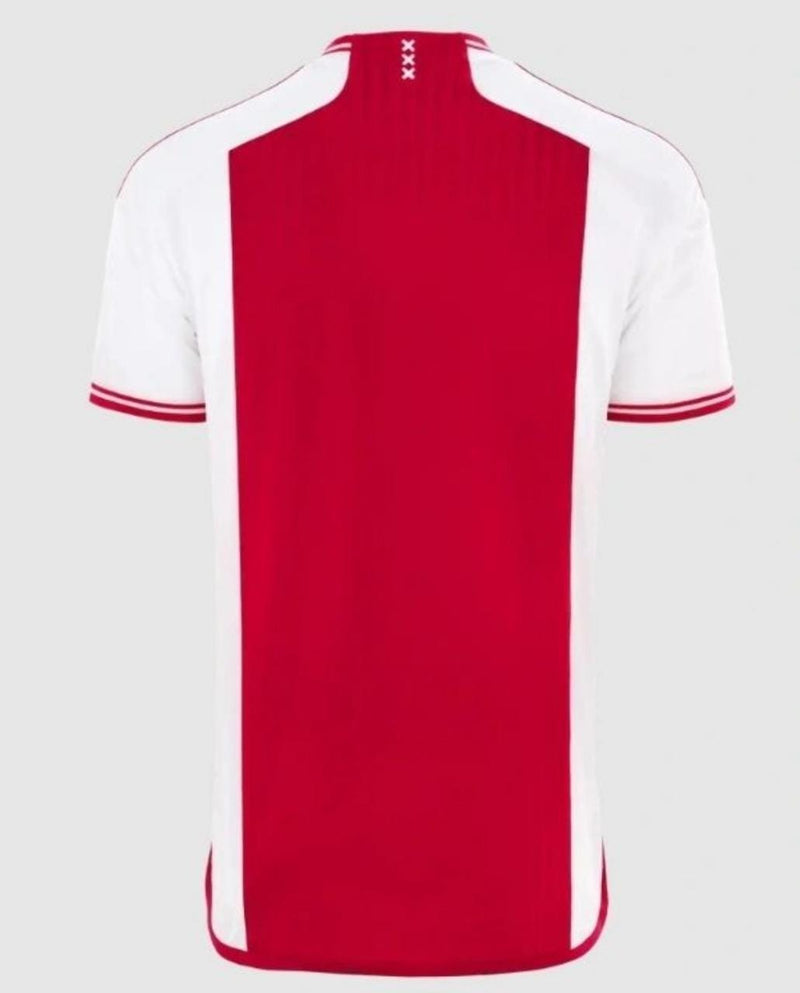 Camisa Ajax Home 23/24 - Branca e Vermelha