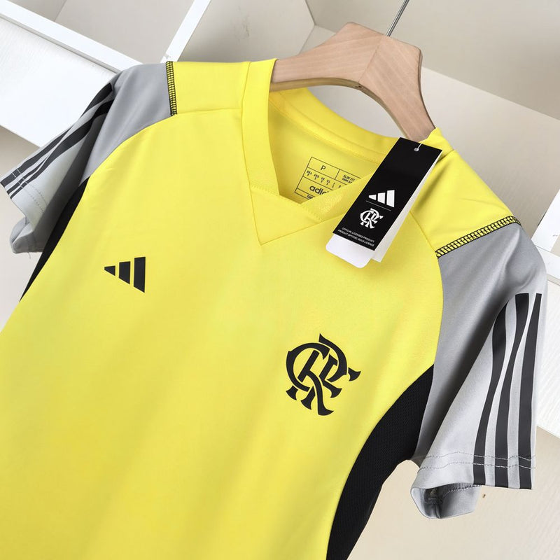 Camisa 24∕25 Flamengo Treino Feminino - Amarelo