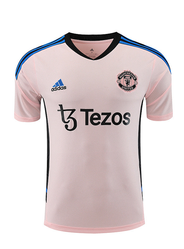 Camiseta Manchester United 23/24 - Treino - Rosa