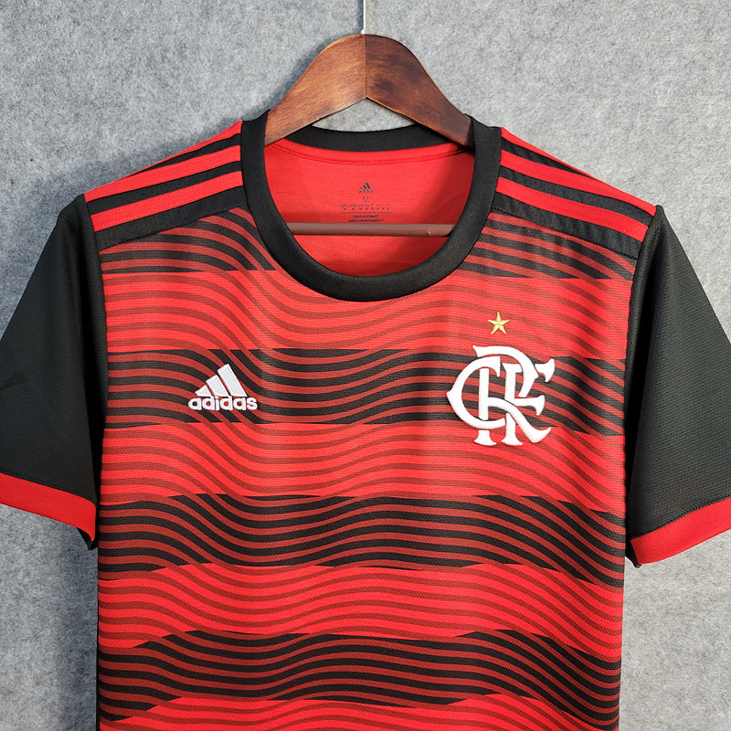 Camisa Flamengo Home l 22/23 - Vermelha e Preta