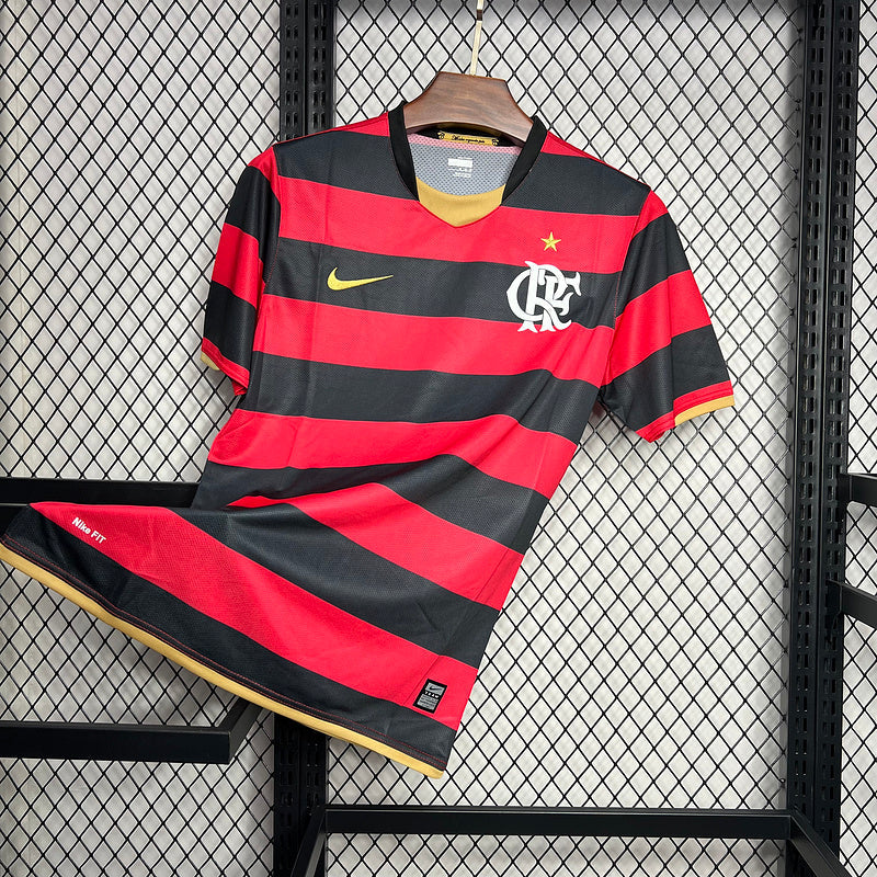 Camisa Flamengo l Retro 2009 - Vermelho e Preto