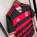 Camisa Flamengo Home l 24/25 - Vermelho e Preto