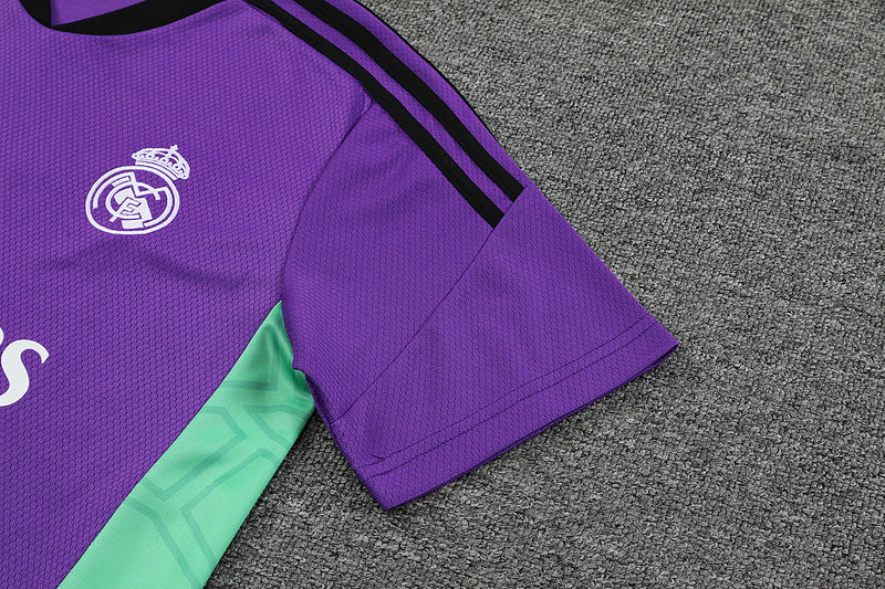 Camiseta Real Madrid 23/24 - Treino - Roxo