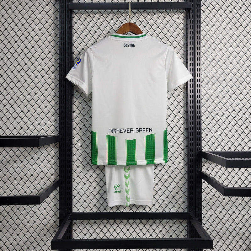 Kit Infantil Betis Home 23/24 - Verde